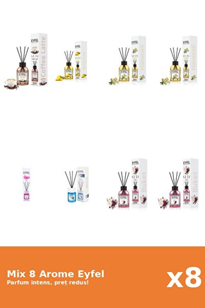 Eyfel Set 8 Mix Variat: 6 arome