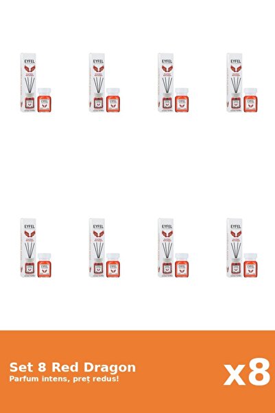 Eyfel Set 8 Odorizant Red Dragon, 120 ml
