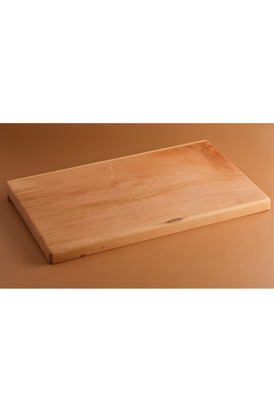 Hedisam 48X30 cm Solid Hornbeam Cutting Board with Countertop Support – 2.5 c...