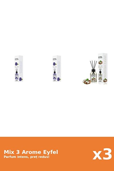 Eyfel Set 3 Mix Eyfel: 1x Nuca De Cocos, 2x Zambile