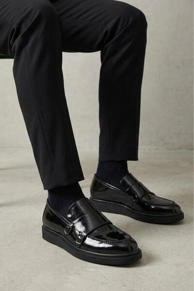 Papuçcity Pasha 03413 Erkek Eva Taban Deri Ayakkabı