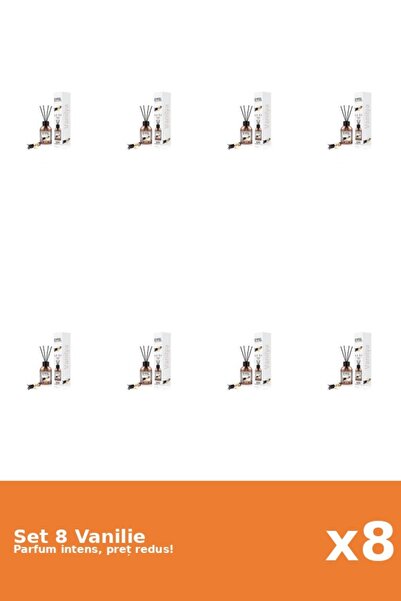 Eyfel Set 8 Odorizant Vanilie, 120 ml