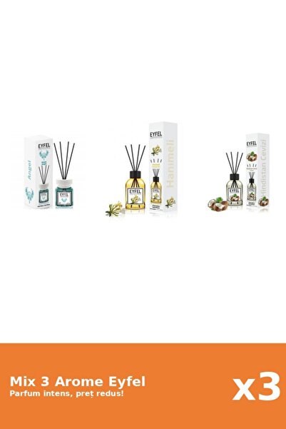 Eyfel Set 3 Mix Eyfel: 1x Angel, 1x Mana Maicii Domnului, 1x Nuca De Cocos