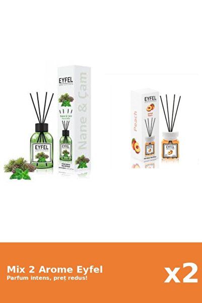 Eyfel Set 2 Mix Eyfel: 1x Piersica, 1x Pin Si Menta