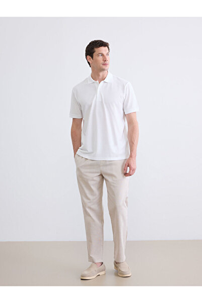 LC Waikiki إكرو ستاندرد موديل قماش غبردين بنطلون رجالي