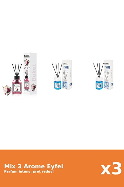 Eyfel Set 3 Mix Eyfel: 1x Bouquet, 2x Cool Water