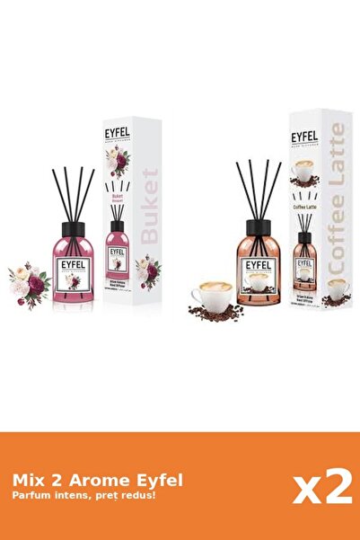 Eyfel Set 2 Mix Eyfel: 1x Bouquet, 1x Cafea