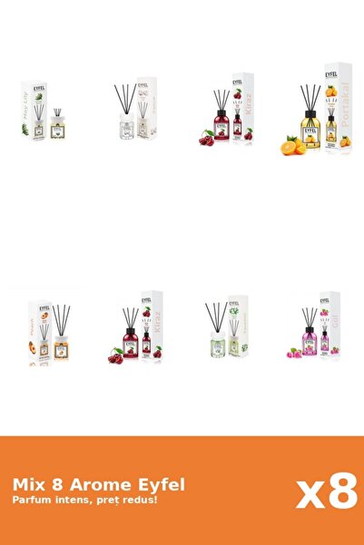 Eyfel Set 8 Mix Variat: 7 arome