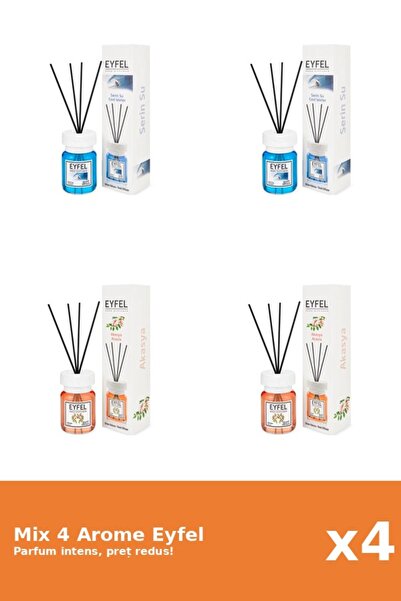 Eyfel Set 4 Mix Eyfel: 2x Acacia, 2x Cool Water