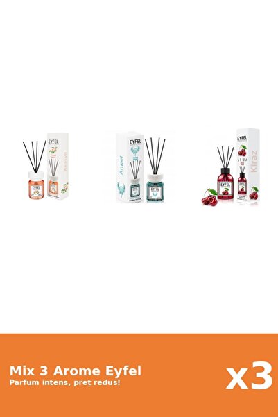 Eyfel Set 3 Mix Eyfel: 1x Acacia, 1x Angel, 1x Cirese