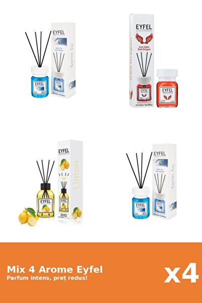 Eyfel Set 4 Mix Eyfel: 2x Cool Water, 1x Lamaie, 1x Red Dragon