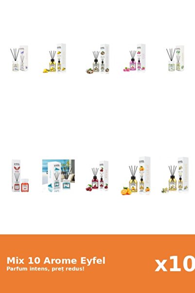 Eyfel Set 10 Mix Variat: 10 arome