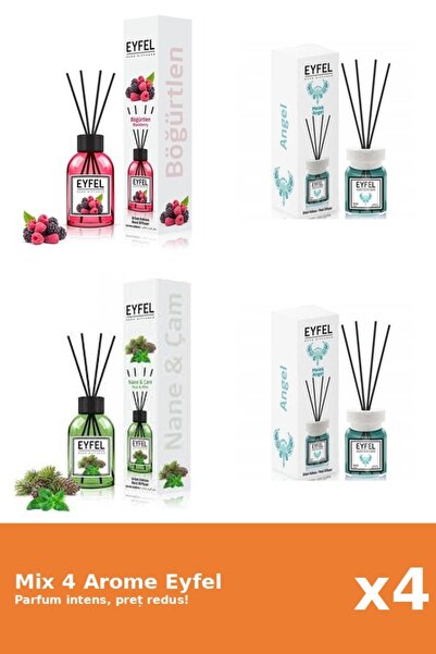 Eyfel Set 4 Mix Eyfel: 2x Angel, 1x Fructe De Padure, 1x Pin Si Menta