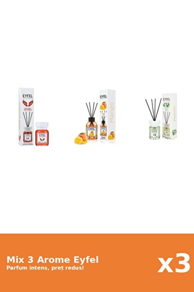 Eyfel Set 3 Mix Eyfel: 1x Iasomie, 1x Mango, 1x Red Dragon