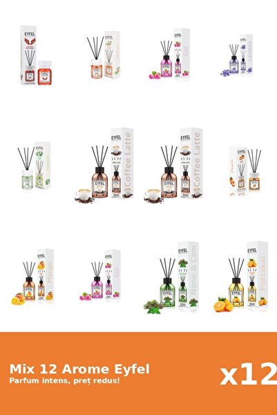 Eyfel Set 12 Mix Variat: 10 arome