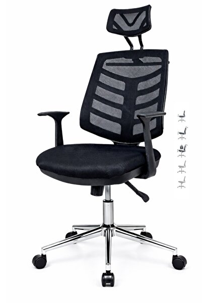 AULE Smart Başlıklı Çalışma Sandalyesi | Bilgisayar & Ofis Sandalyesi | Çalış...