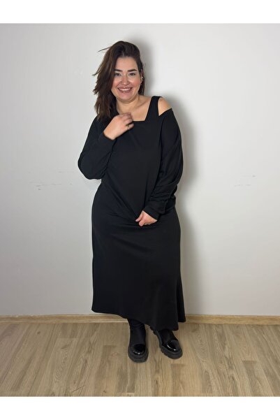 Store Büyükbeden Sweat Elbise