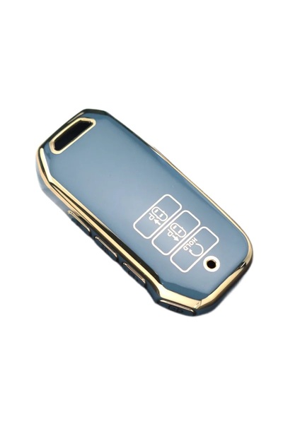 Kia Sportage Γυαλιστερή θήκη κλειδιού σιλικόνης 7 κουμπιά για Kia Seltos Spor...