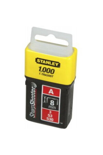 Stanley 1-TRA205-5T Staples for common applications – type a /3/53/530 8mm/5/16"