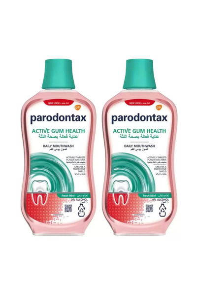 Parodontax Active Gum Health Daily Mouthwash With Fresh Mint- 2X300ml