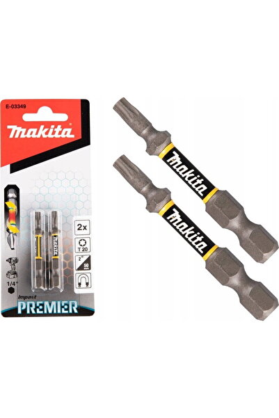 Makita VIT ȘURUBELNIȚĂ T20-50mm / 2 buc. IMPACT PREMIER
