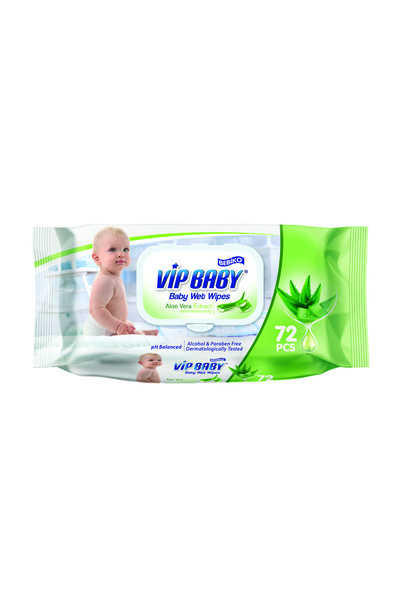 Bebiko Premium Aloe Veralı 72'li Islak Mendil x 4