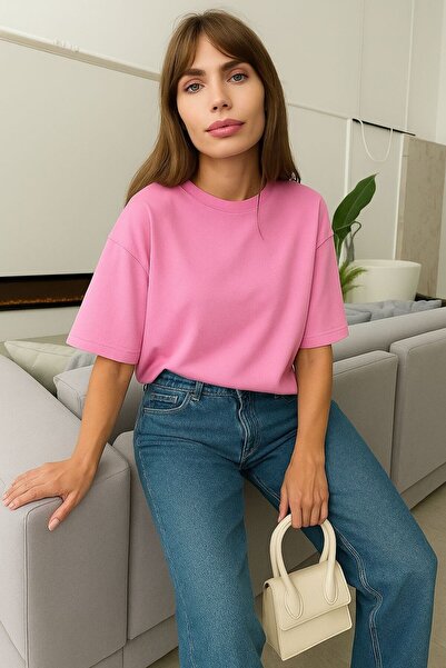 E-ROMA ΣΤΑΘΕΡΟ OVERSIZE UNISEX T-SHIRT YB5