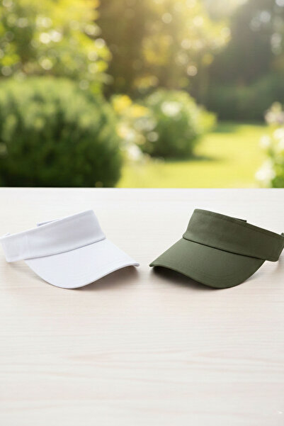 Ritagarcia Ritagarci Unisex 2-Pack Adjustable Tennis Visor Hat Set - Sun Prot...