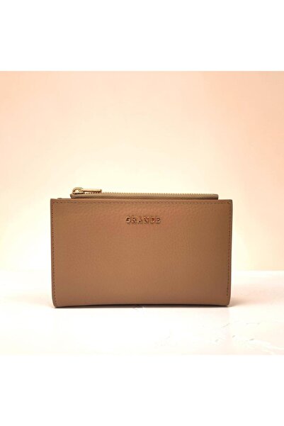 Grande Real Leather Women's Wallet Medium Size Genuine Leather