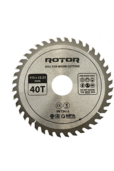 Rotor Disc de tăiere pentru lemn 115*22.23 40T