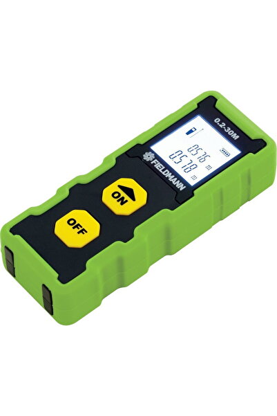 Fieldmann Telemetru laser FDLM 1030, 30 m, cu baterii, verde