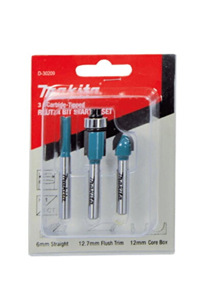 Makita Set de tăietoare D-30209 3 bucăți 6 mm