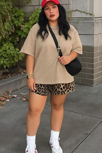 BENROMA Прави, прекалено голяма унисекс тениска YB3