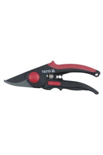 yato Pruning Shears, Steel, 210 mm, Red/Black