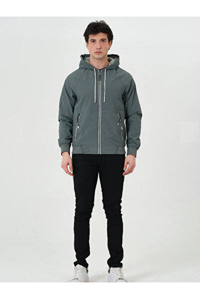 PIQUE Pelernă de ploaie cu glugă Mesh cu căptușeală pentru bărbați Nigel