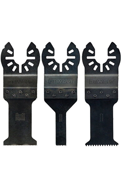 Dewalt Set of 3 Oscillating Blades for Multifunctional Tool DT20713