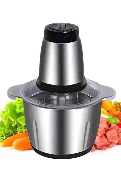 Generic Stainless Steel 5L Electric Meat Grinder - Powerful Dual-Speed Househ...