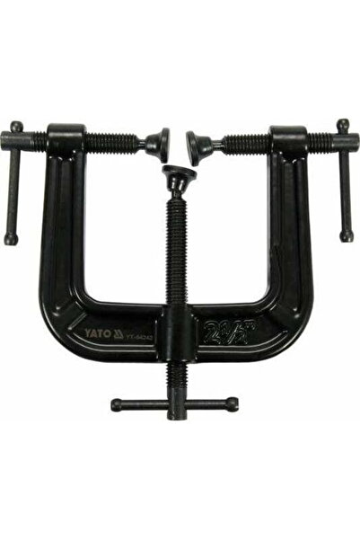 yato Triple Clamp 3 Point Grip, 62 X 62 mm / 2.5 "X 2.5"