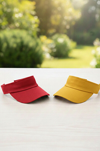 Ritagarcia Ritagarci Unisex 2-Pack Adjustable Tennis Visor Hat Set - Sun Prot...