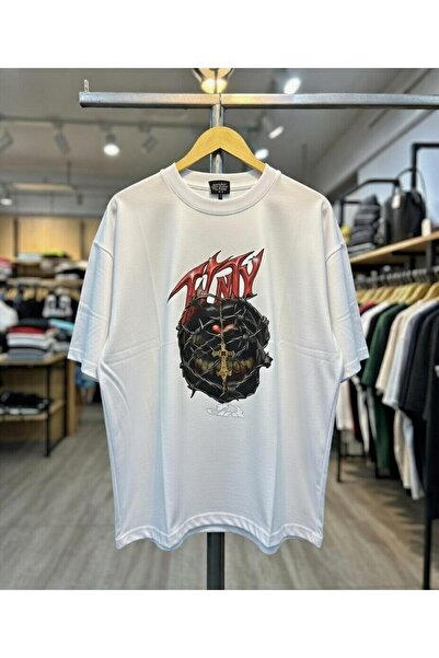 playwear Μπλουζάκι Wny με σχέδιο από αγκαθωτό σύρμα, 100% βαμβάκι, κανονική ε...