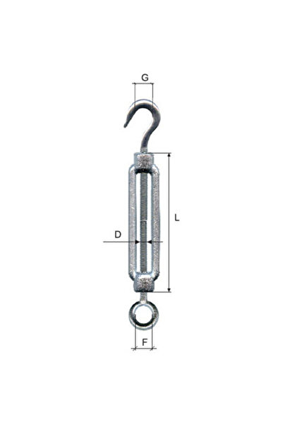 MK PRELUNGITOARE CÂRLIG - INEL 8MM / 10/11MMX110MM