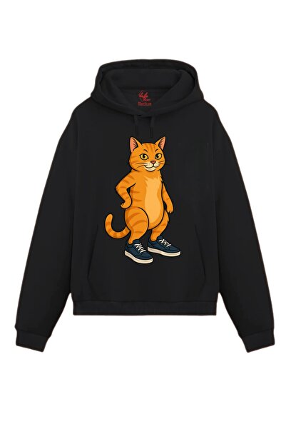 Rabona Fashion Μπλούζα/Φούτερ Unisex με στάμπα Miyavcı Reis (Προαιρετικό)