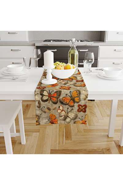 Filamente Ψηφιακό τύπωμα τεμάχια Τραβέρσα - Πεταλούδα Με σχέδιο - Εμφάνιση κε...