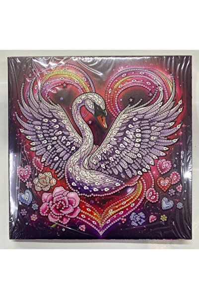 EleganTShoP Tuval 5D Yapışan Boncuk Mozaik Tablo 25*25 cm YY88