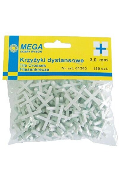MEGA DISTANCERI PENTRU PLĂCI TIP CRUCE 3.0MM, 150/SET