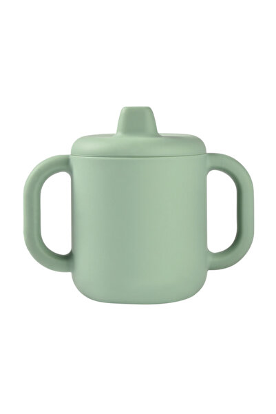 Beaba Sage Green silicone training cup