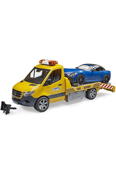 Bruder MB Sprinter car transporter with light & sound module, model vehicle