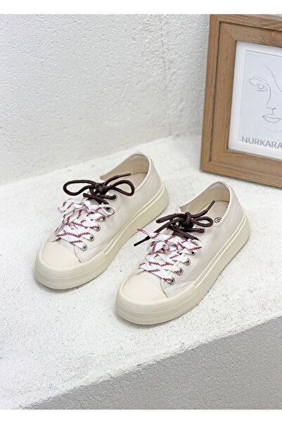 Guja 26Y363 PANTOFI SPORT DIN PÂNZĂ CU ȘIRETURI DUBLU MĂRIMEA S sneakerși PEN...