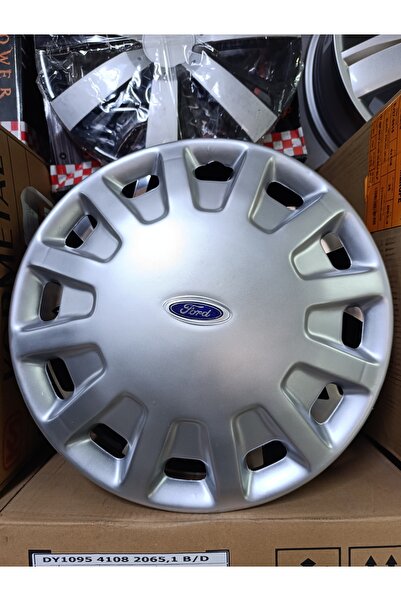 Universal 15 inç Fôrd Trânsit Jant Kapağı Takımı (4 lü set) Logo Hediyeli