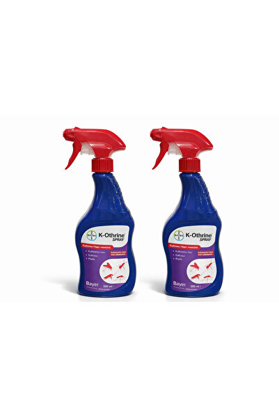 Bayer K-Othrine 500 ml 2 ADET Hazır Haşere Öldürücü Karınca Hamam Böceği Sine...